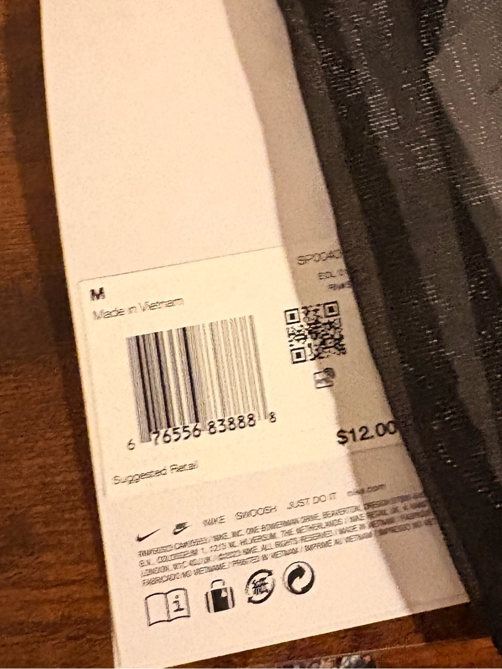Nike Gray and Black Youth Shin Guards